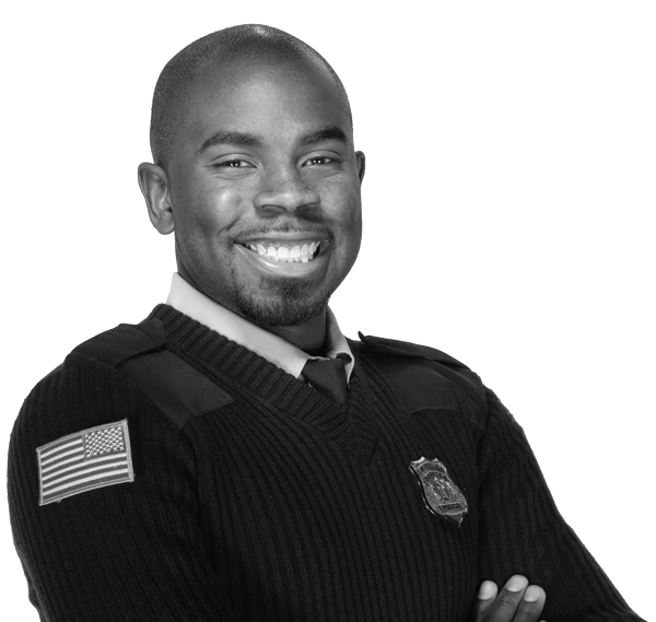 Security Officer Smiling